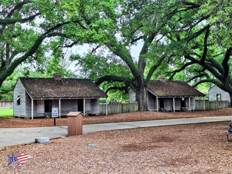 oak alley plantation abitazioni degli schiavi