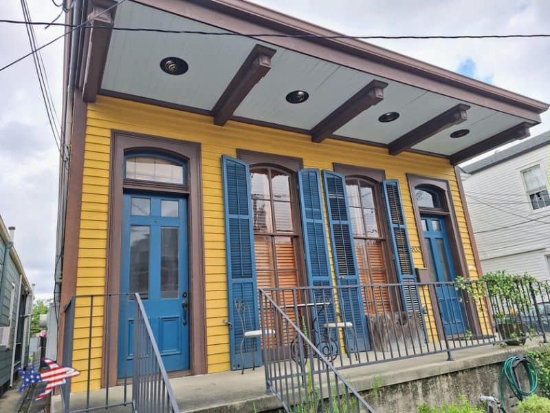 shotgun house garden district