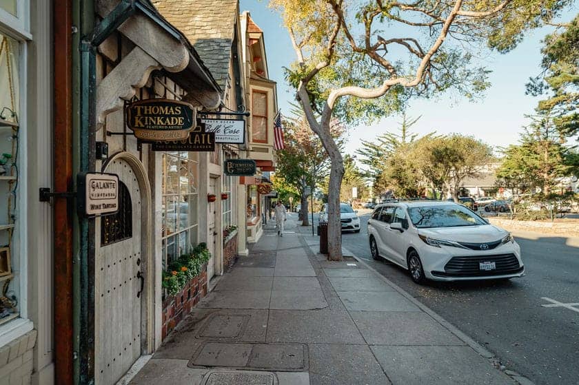 Ocean Avenue Carmel