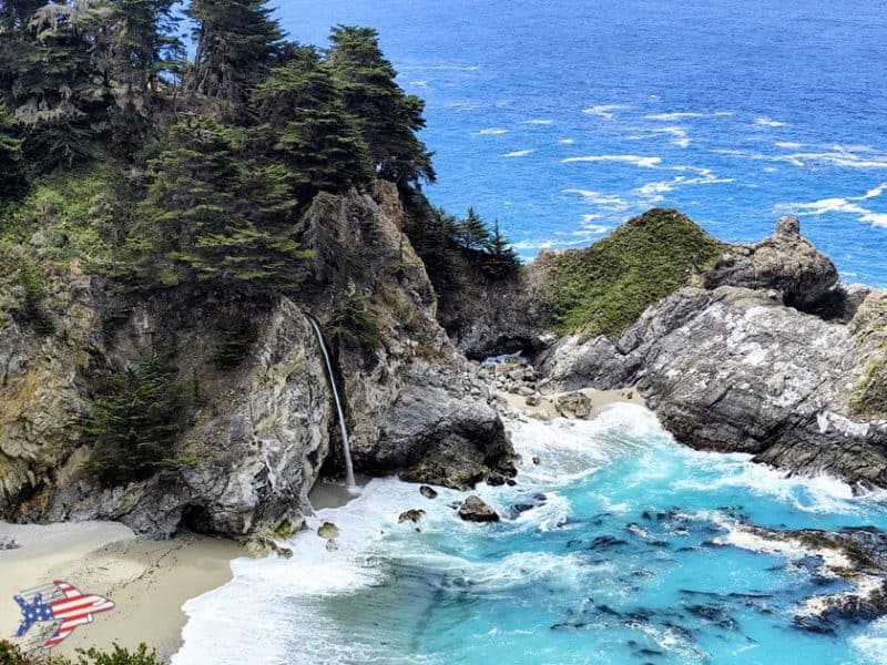 Mcway Falls Big Sur
