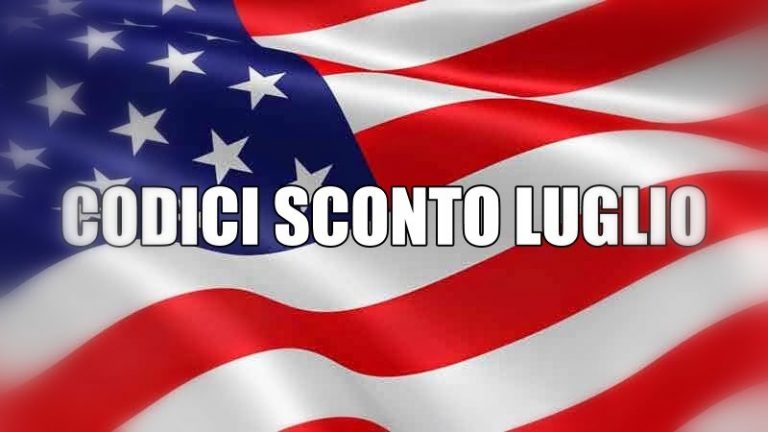 codici sconto luglio per viaggiare