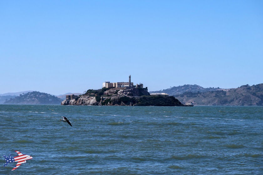 Alcatraz vista dalla costa