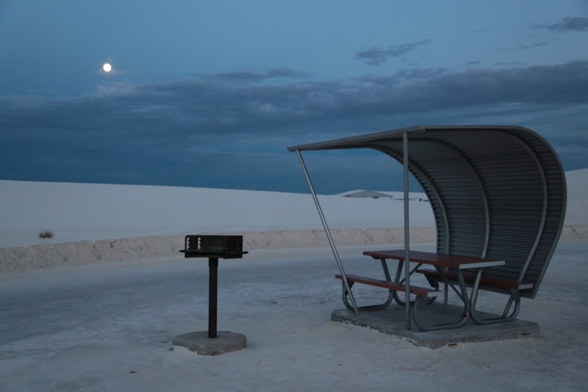 White Sands National Park Dove dormire