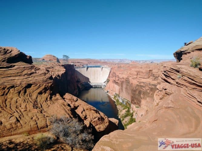glen canyon dam overlook