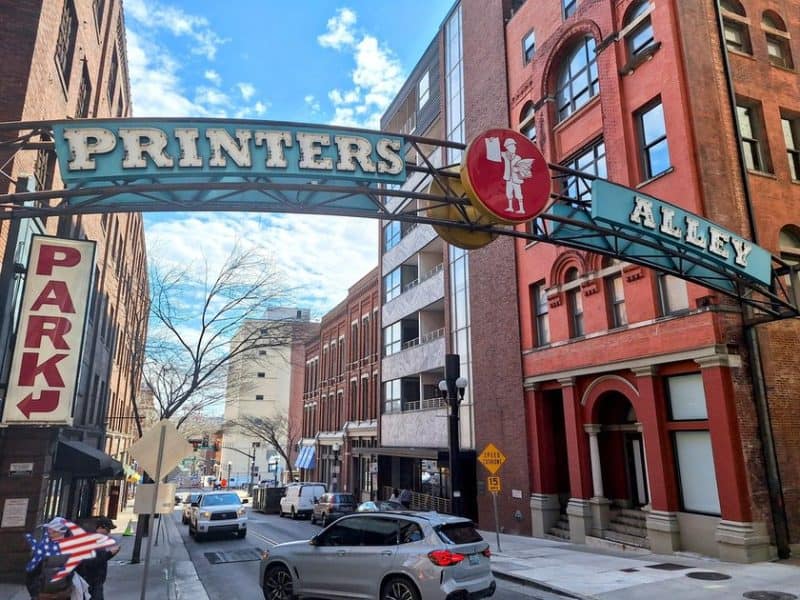 printer's alley