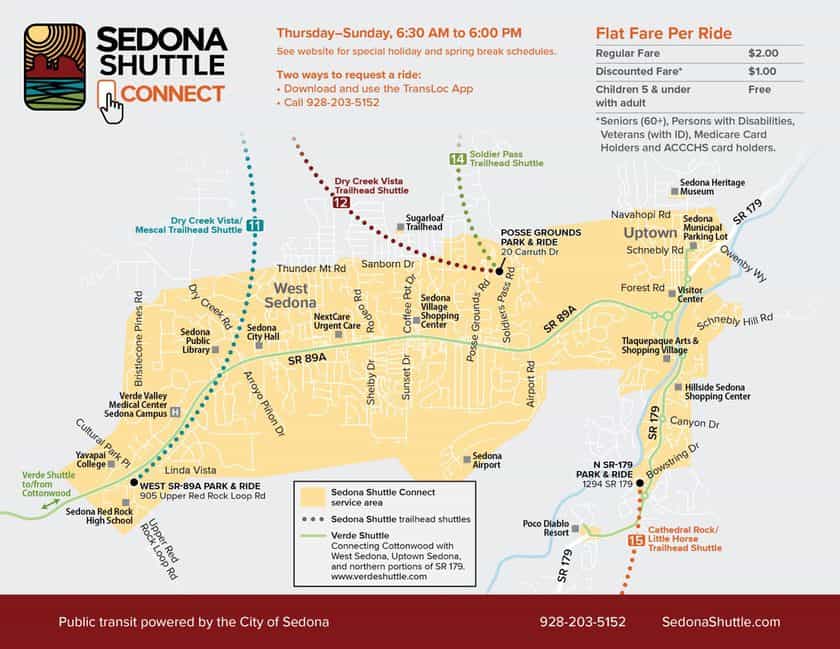 sedona shuttle connect sedona shuttle connect
