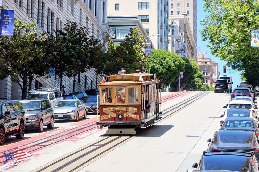Cable Car San Francisco salita