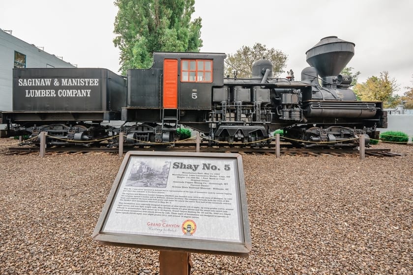 storia del treno Williams Arizona