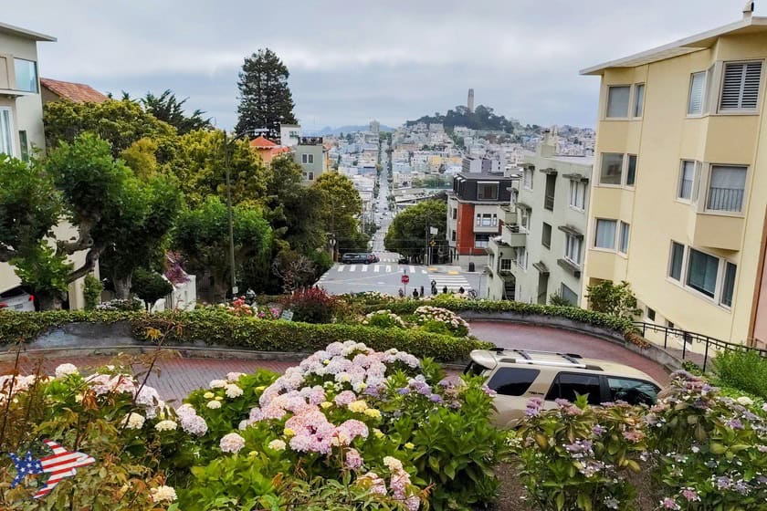 Lombard Street in macchina 2