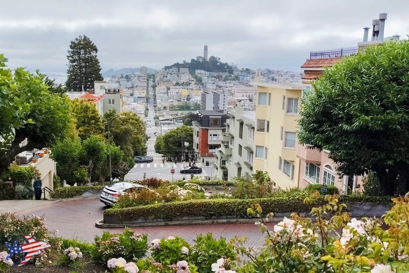 Lombard Street in macchina 3
