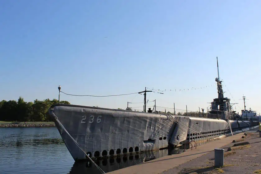Muskegon Michigan USS Silverside Submarine Museum