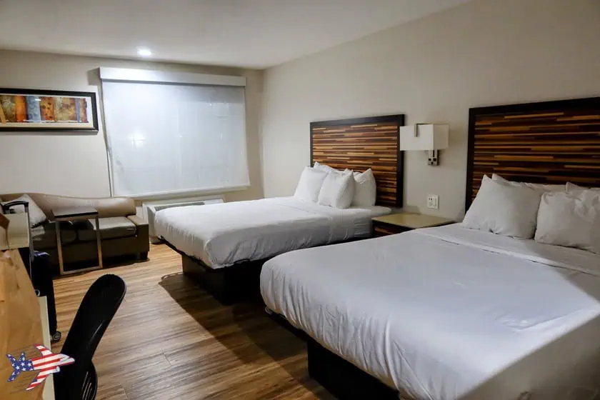 Sacramento Quality Inn stanza