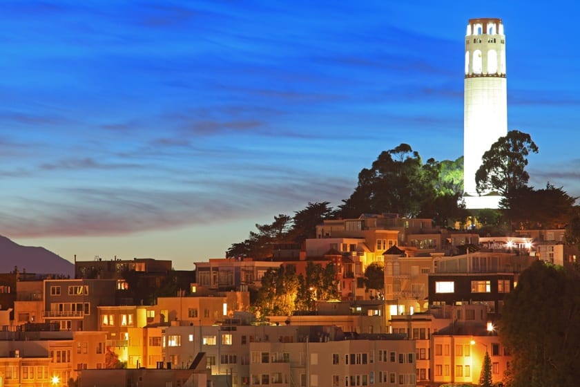Coit Tower San Francisco cosa vedere