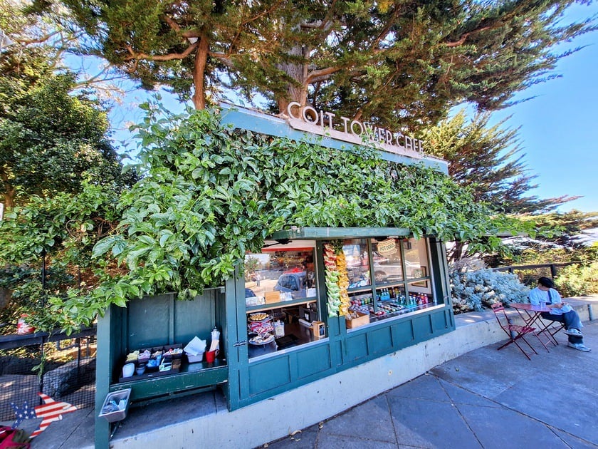 Coit Tower Cafe Telegraph Hill