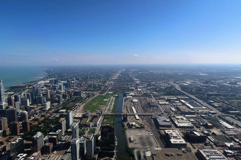 Willis Tower Skydeck sud
