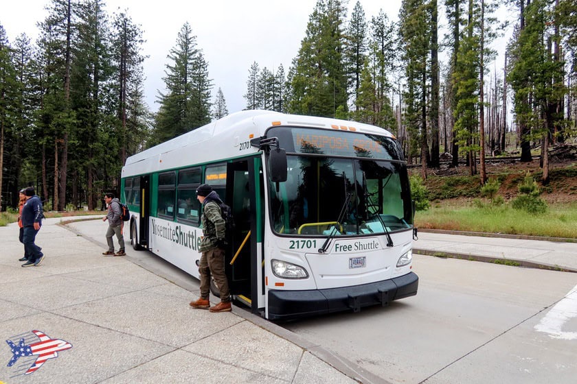 Mariposa Grove - Shuttle