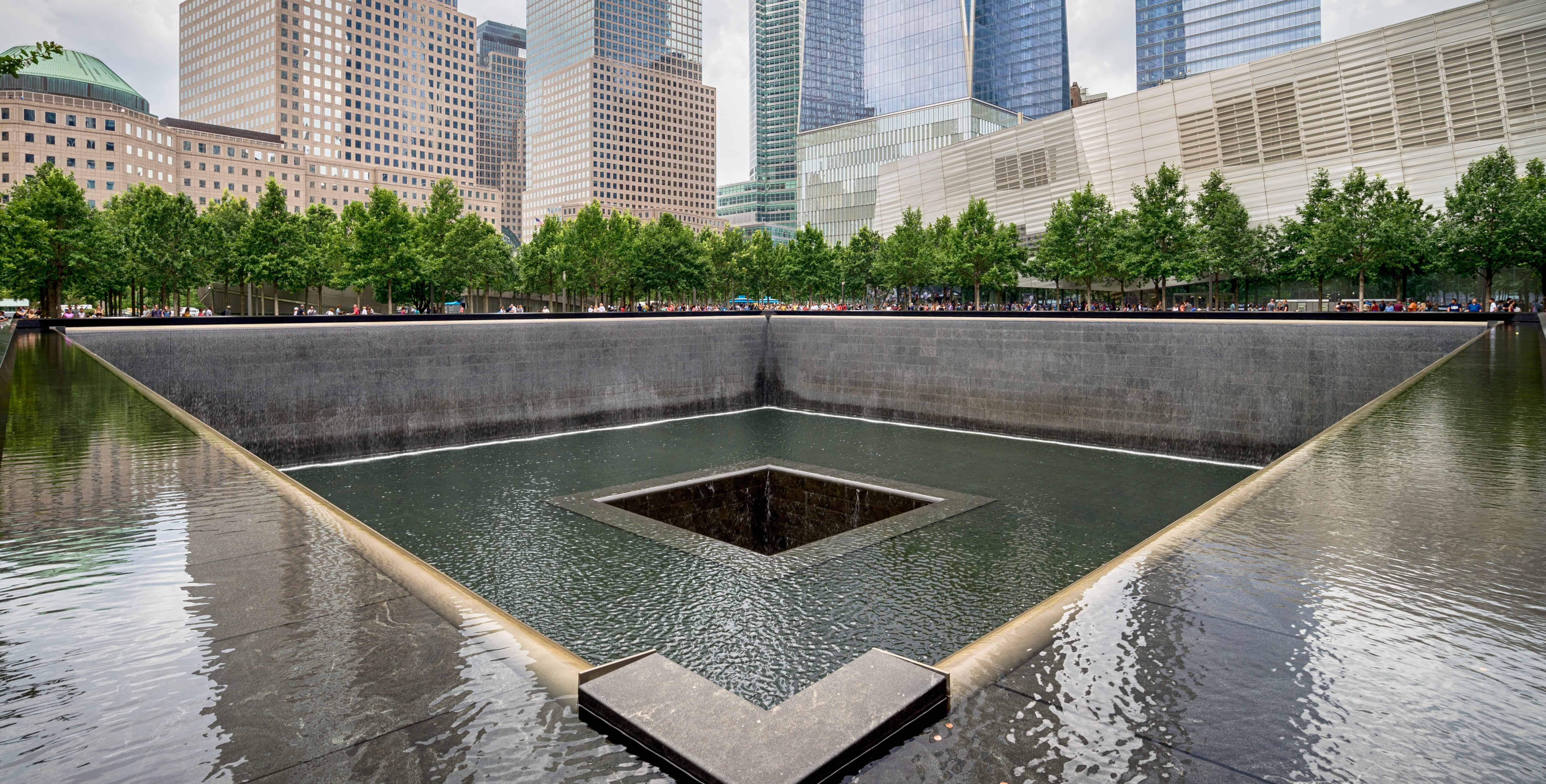 9 11 Memorial visita al Memoriale di Ground Zero
