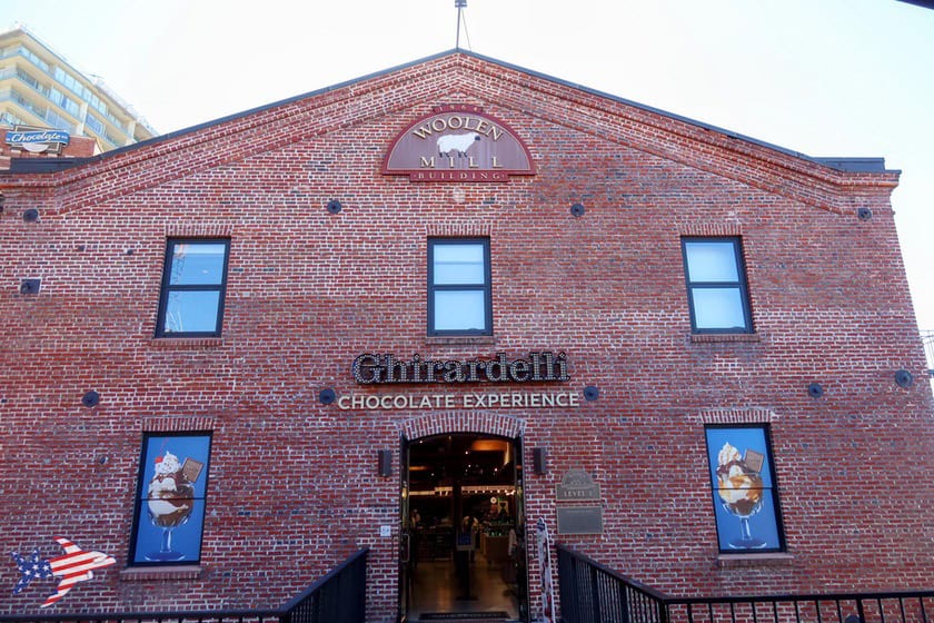 Ghirardelli Square - fabbrica cioccolato