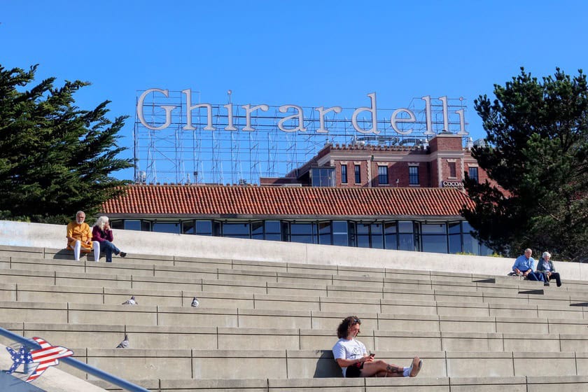 Ghirardelli Square - scalinate