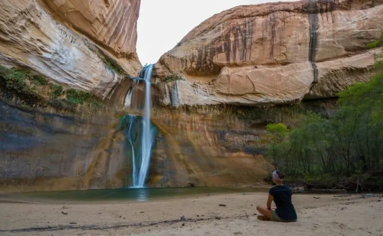 Upper e Lower Calf Creek Falls