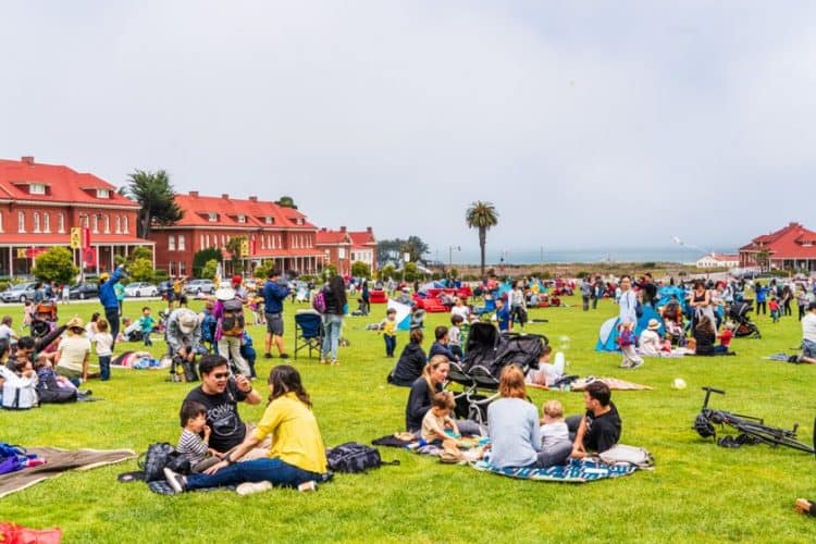 Main Parade Ground Presidio San Francisco