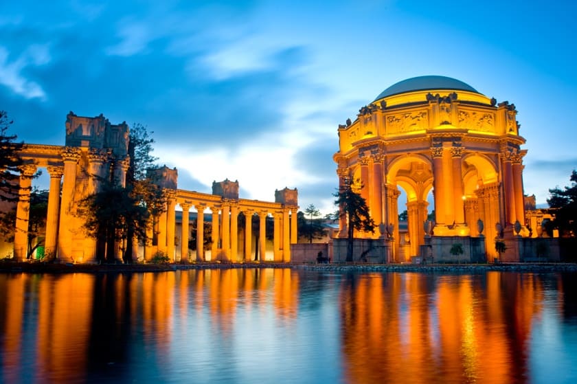 Palace of Fine Arts San Francisco cosa fare