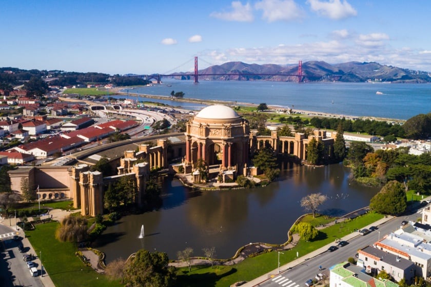 Palace of Fine Arts San Francisco cosa vedere