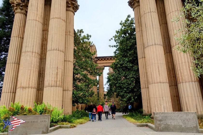 Palace of Fine Arts - Visita