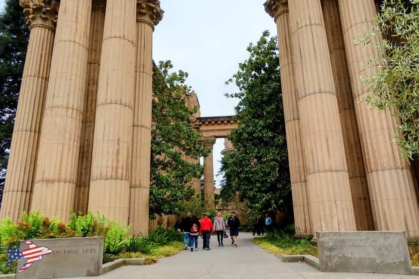 Palace of Fine Arts - Visita