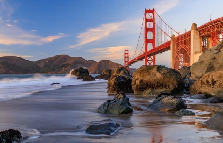 USA coast to coast in treno