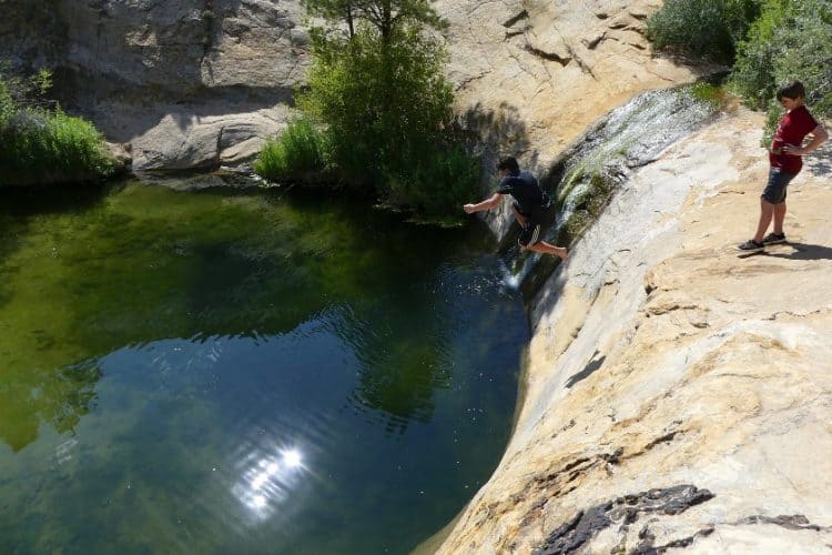 Upper Calf creek falls tuffo