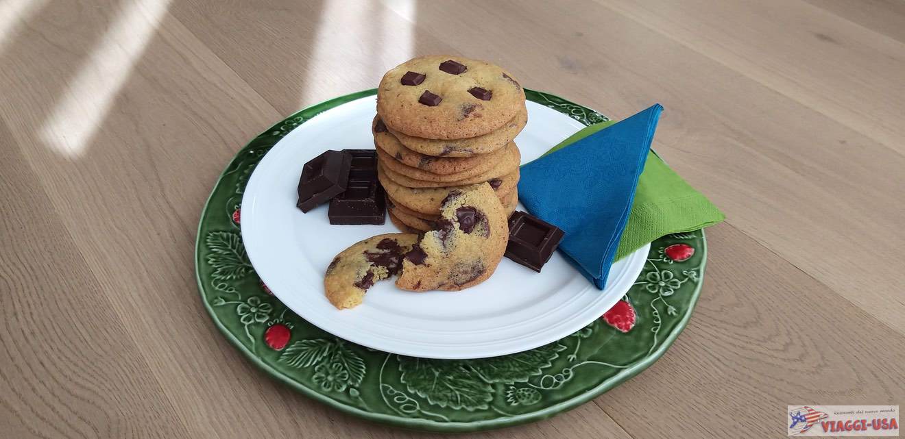 ricetta cookies americani