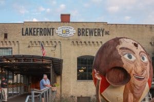 Lakefront brewery