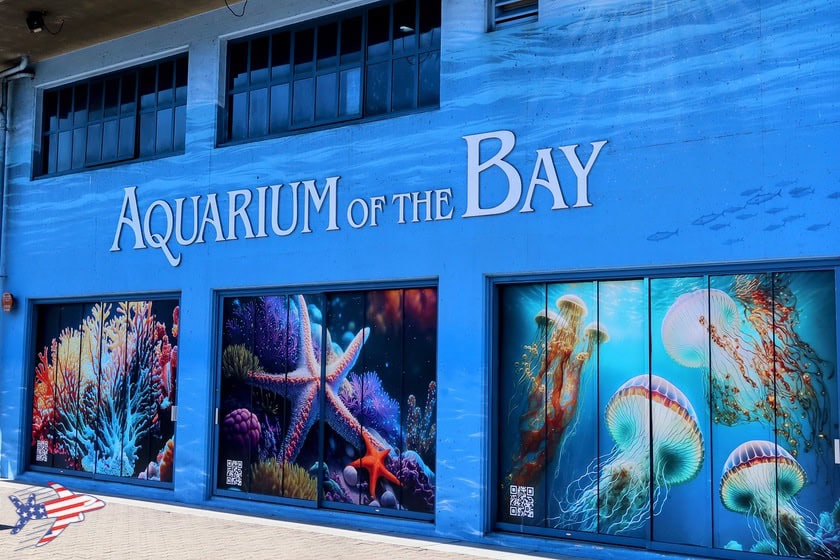 Aquarium of the Bay Pier 39 San Francisco esterno