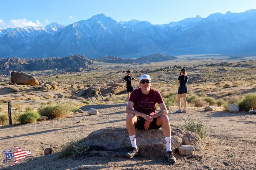 Alabama Hills - Iron Man Jericho Scenic Overlook - Foto Lorenzo