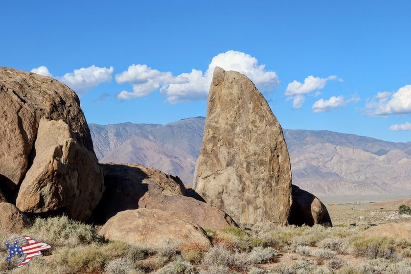 Alabama Hills - Shark Fin retro