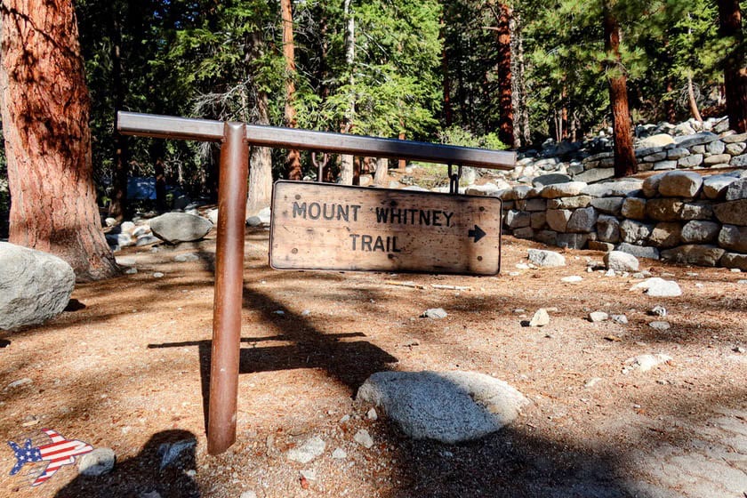 Whitney Portal Road - Imbocco del Mount Whitney Trail