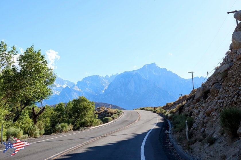 Whitney Portal Road - Primo tratto