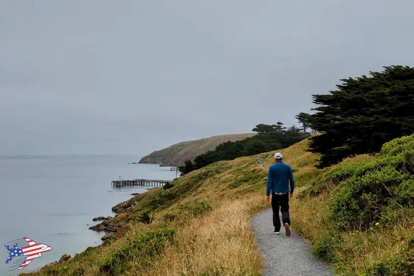 Point Reyes - Sul sentiero per Elephant Seal Overlook