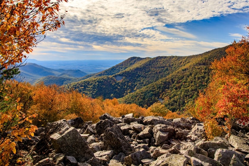 skyline drive quando andare