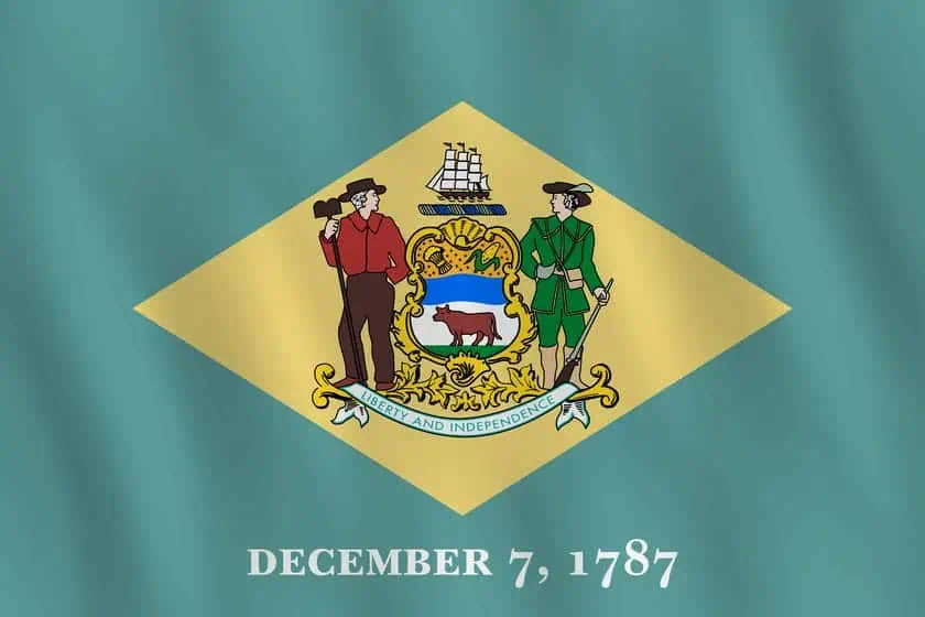 bandiera Delaware