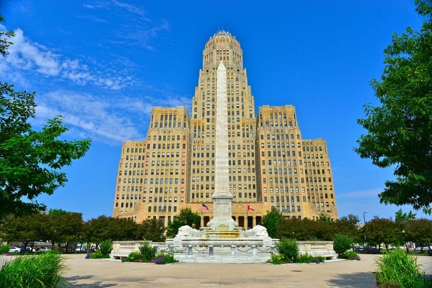 Buffalo City Hall e McKinley Monument