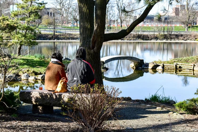Buffalo Delaware Park japanese garden