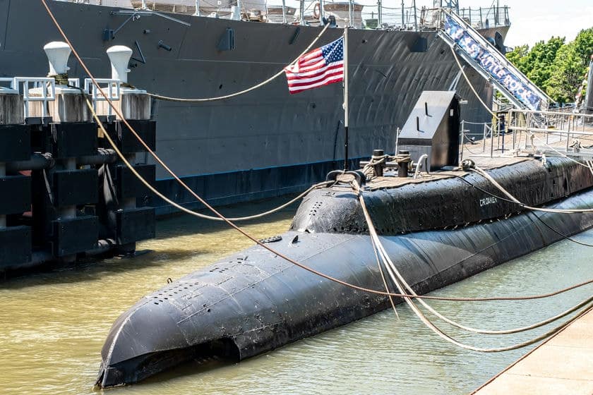 Buffalo Naval Park USS Croaker Submarine