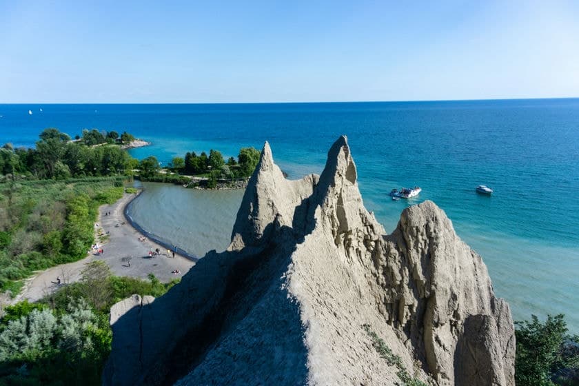 Scarborough Bluffs Lake Ontario