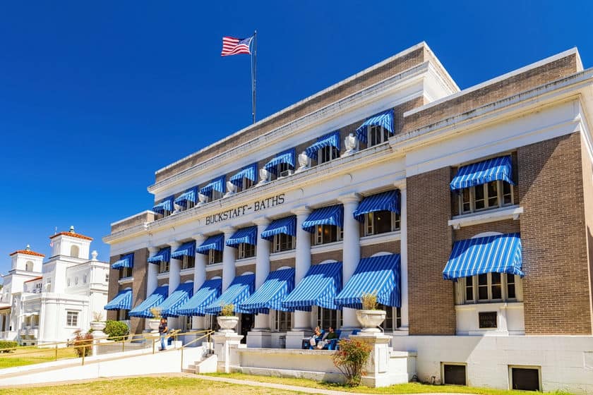 Hot Springs Buckstaff bathhouse