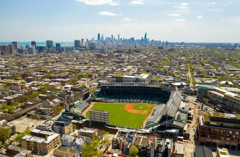 Chicago Nord Wrigley Field