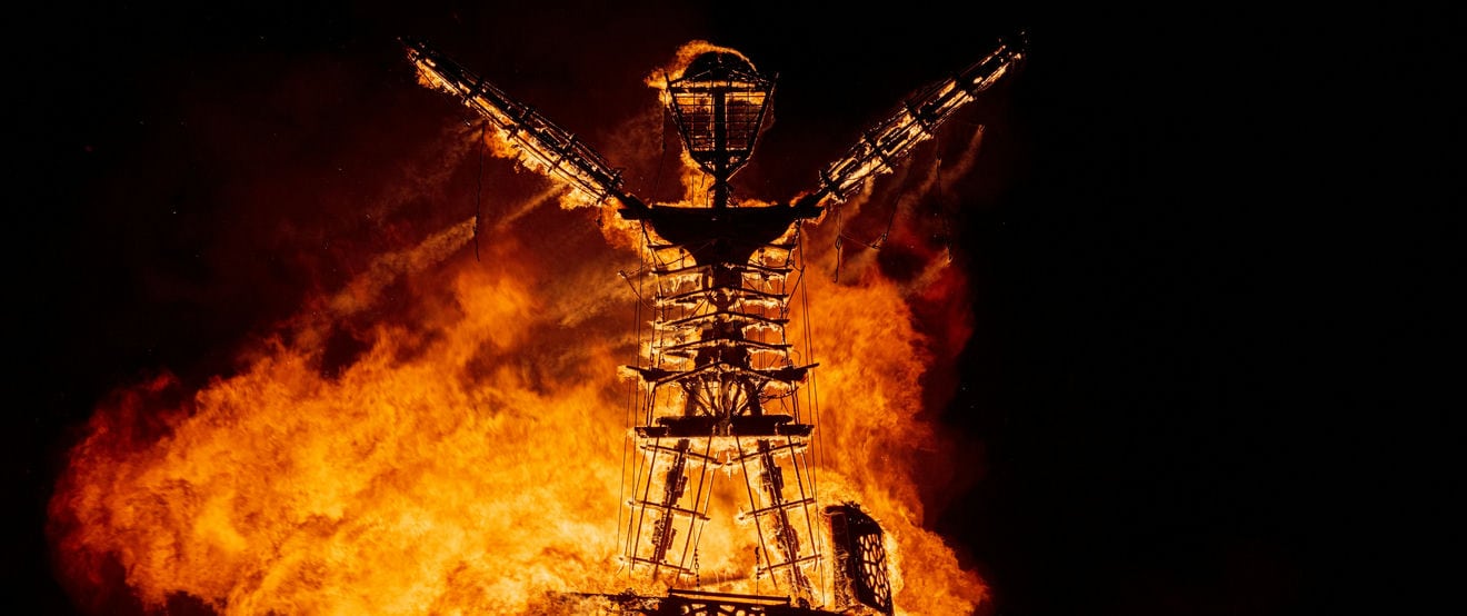 Burning Man festival Black Rock Desert Nevada
