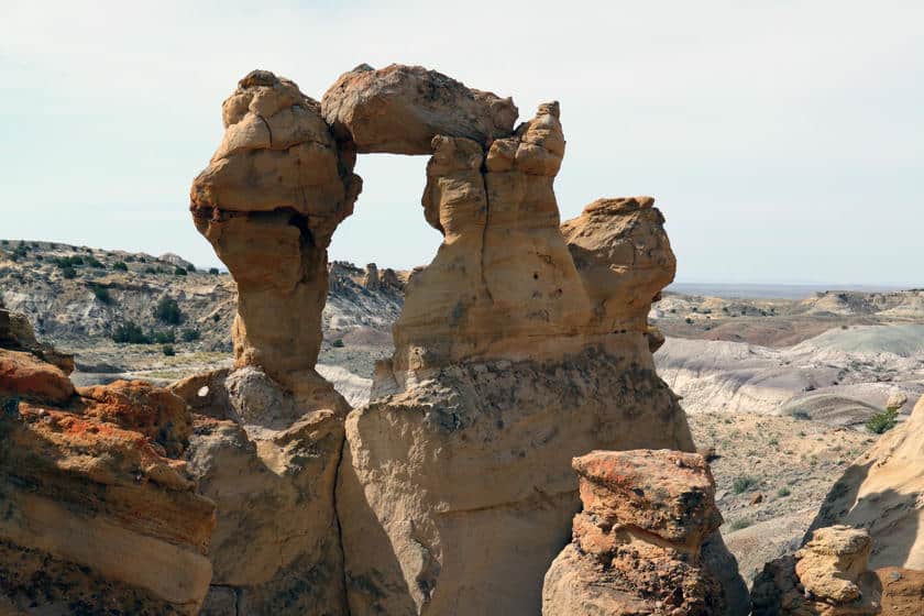 Bisti De-Na-Zin - Right Angle Arch