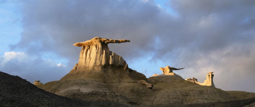 Bisti De-Na-Zin Wilderness area New Mexico